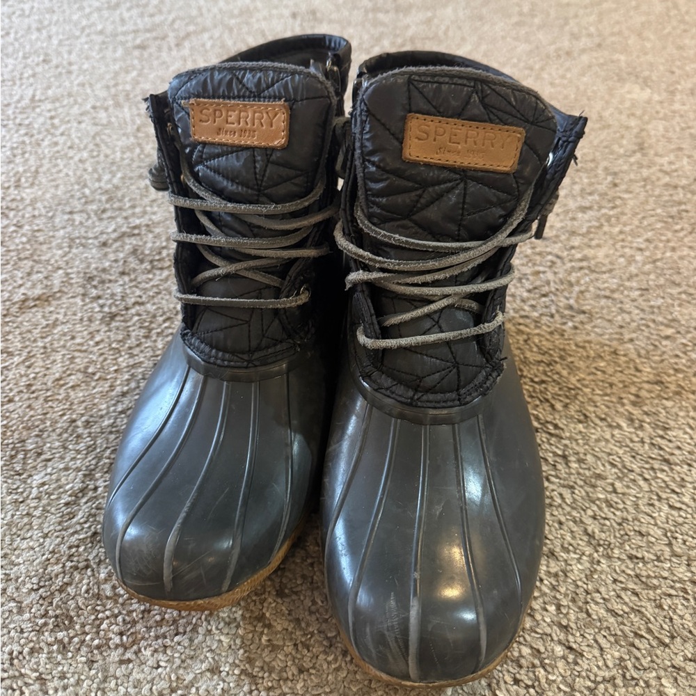 Sperry Black Duck Boots